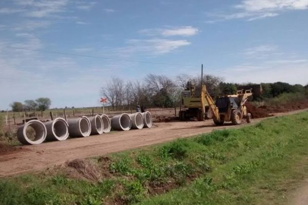 Obras en desagües pluviales urbanos